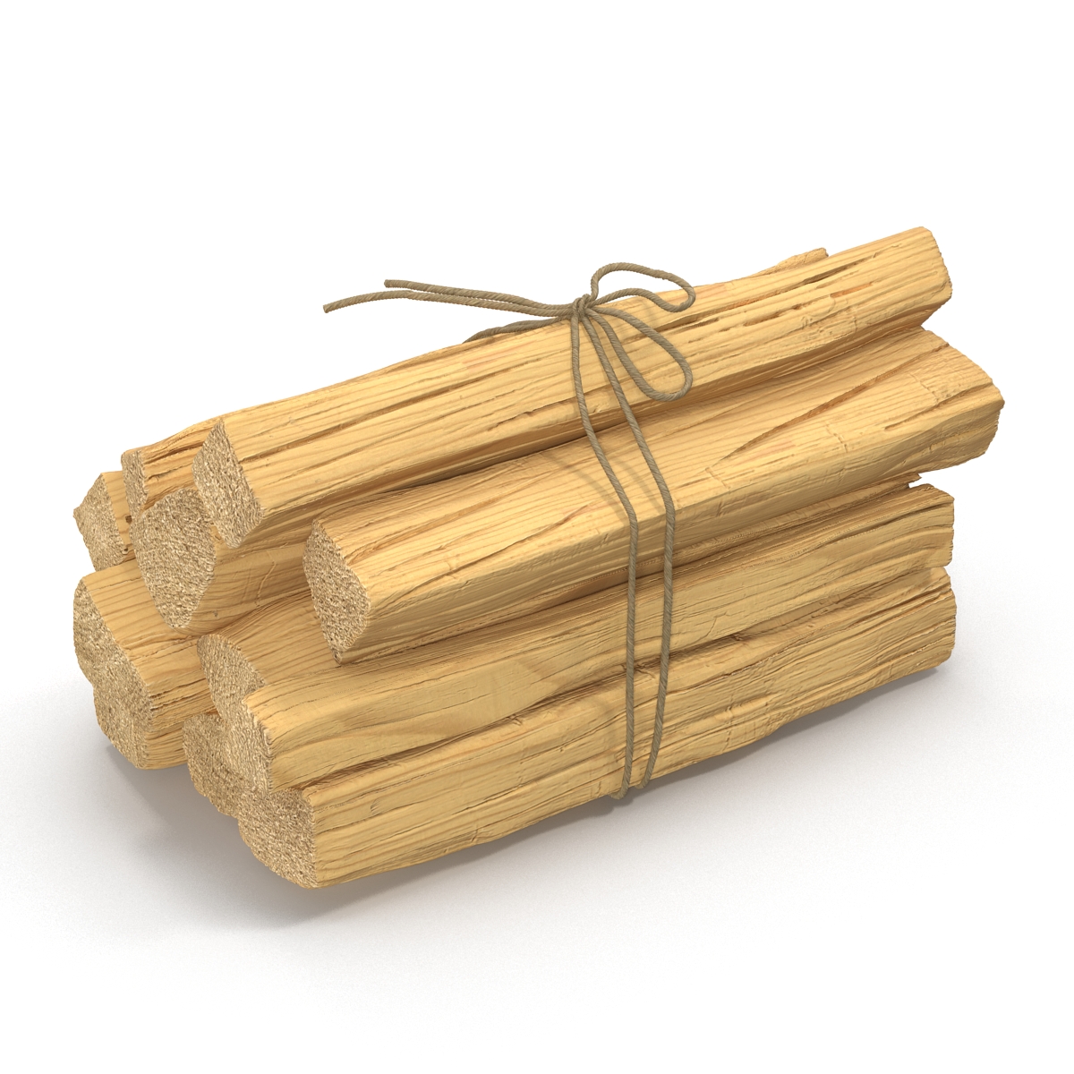 3D Bundle of Kindling Wood model