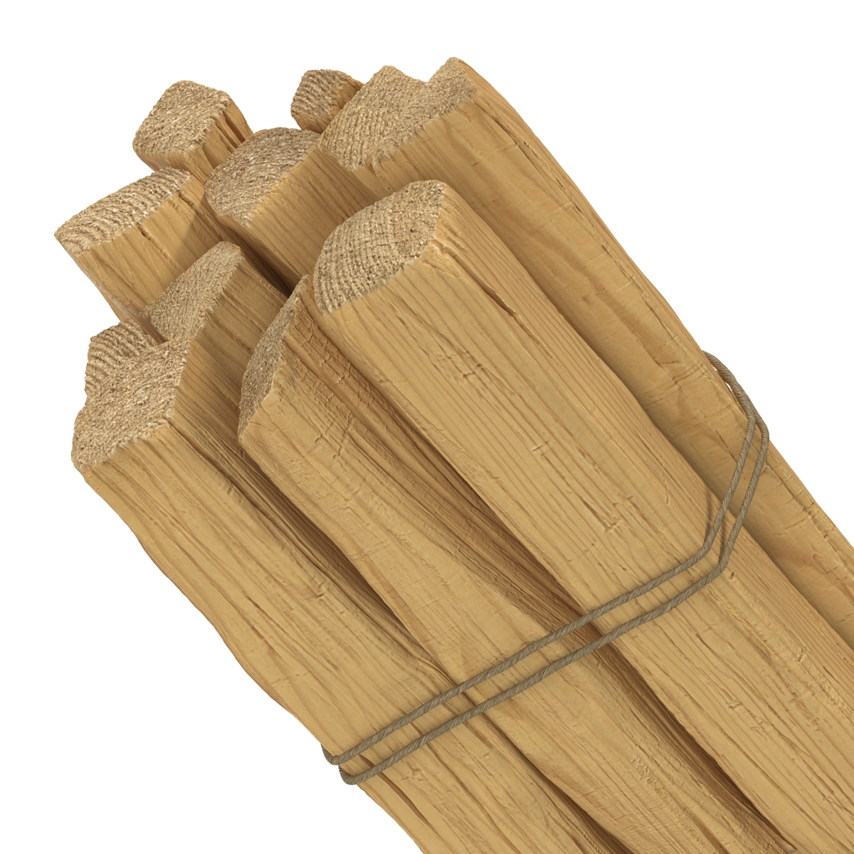 3D Bundle of Kindling Wood model