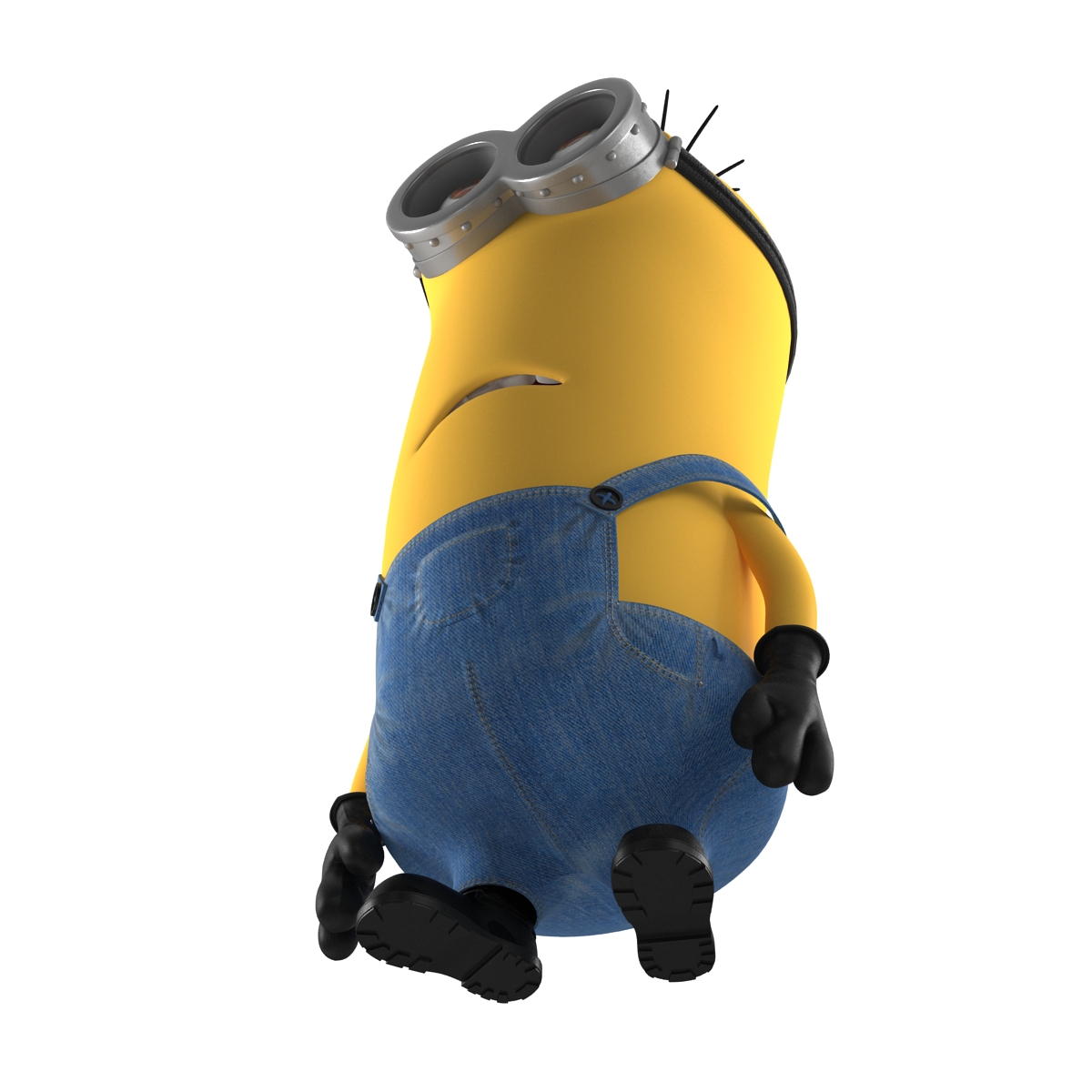 Tall Two Eyed Minion Pose 3 3D