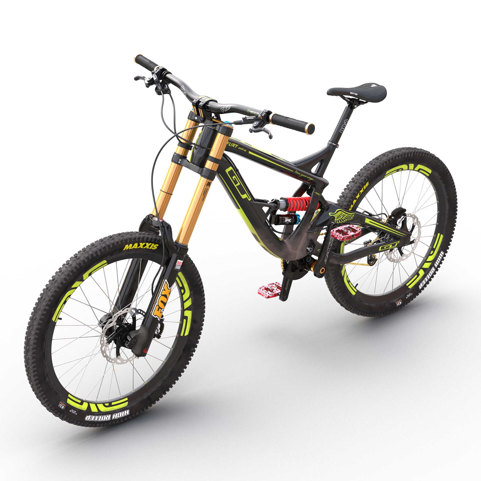 3D Mountain Bike GT Fury