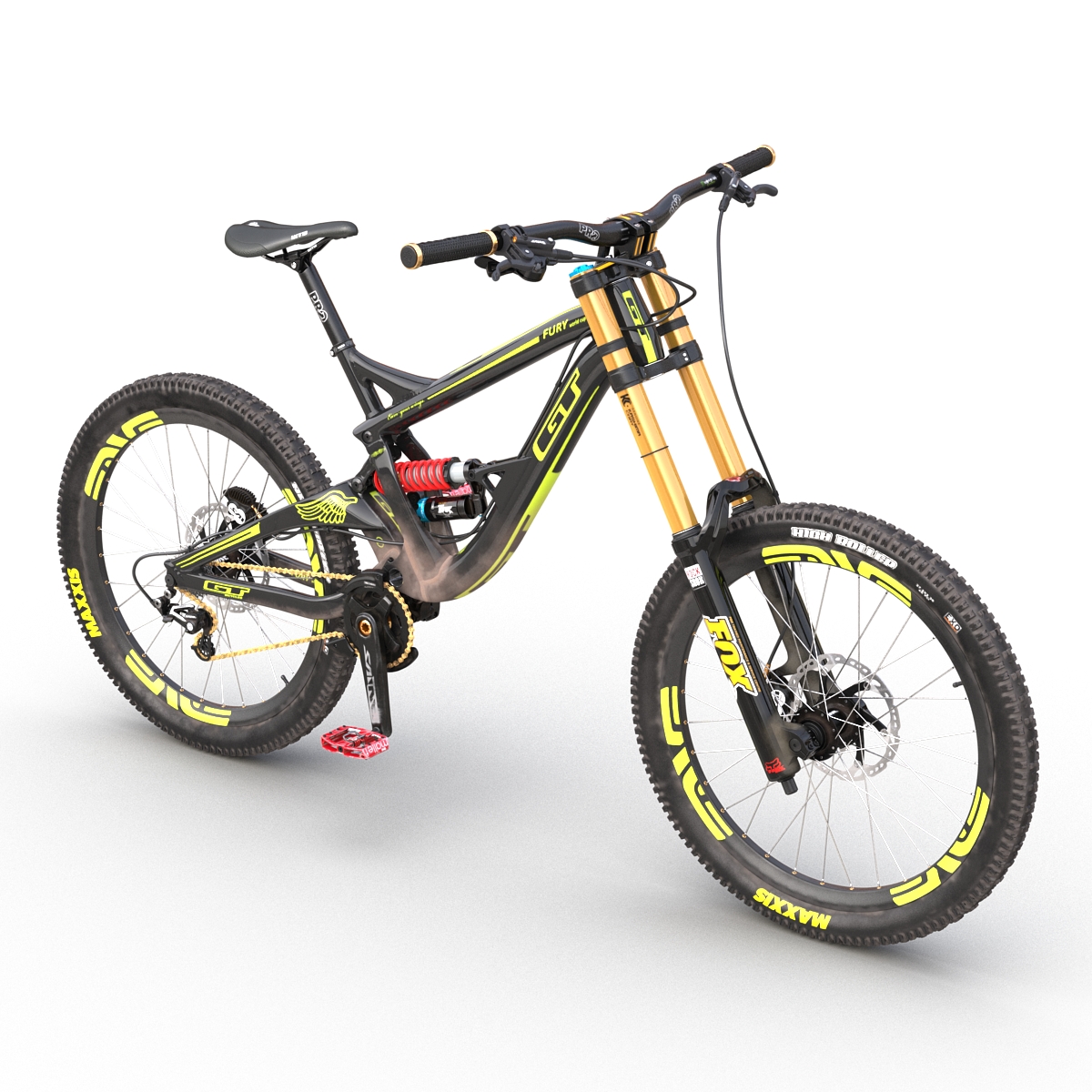 3D Mountain Bike GT Fury