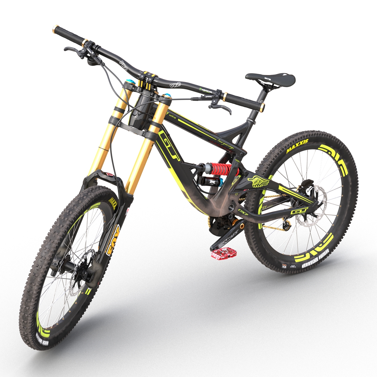 3D Mountain Bike GT Fury