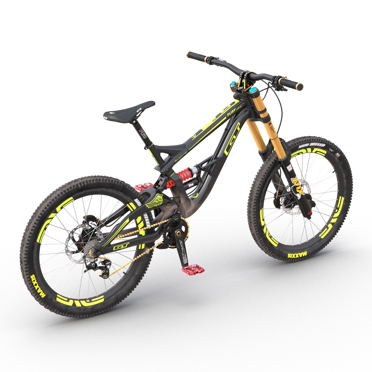 3D Mountain Bike GT Fury