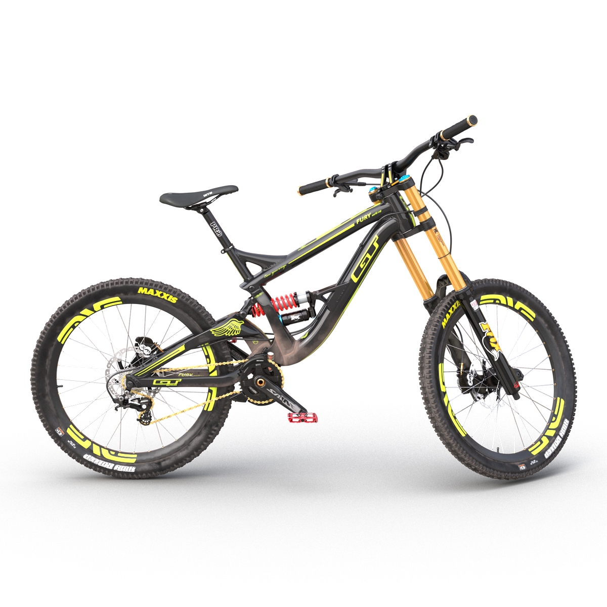 3D Mountain Bike GT Fury