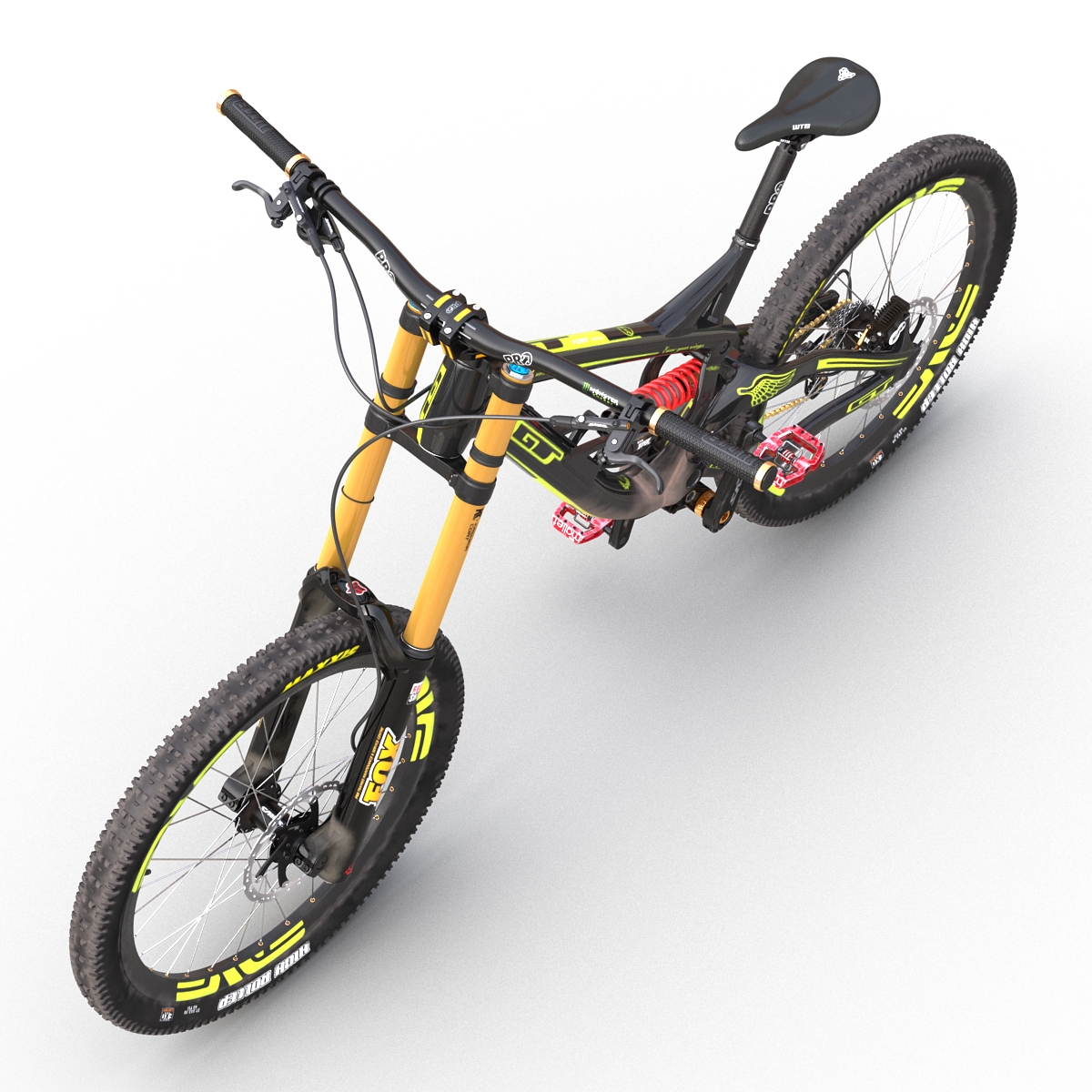 3D Mountain Bike GT Fury