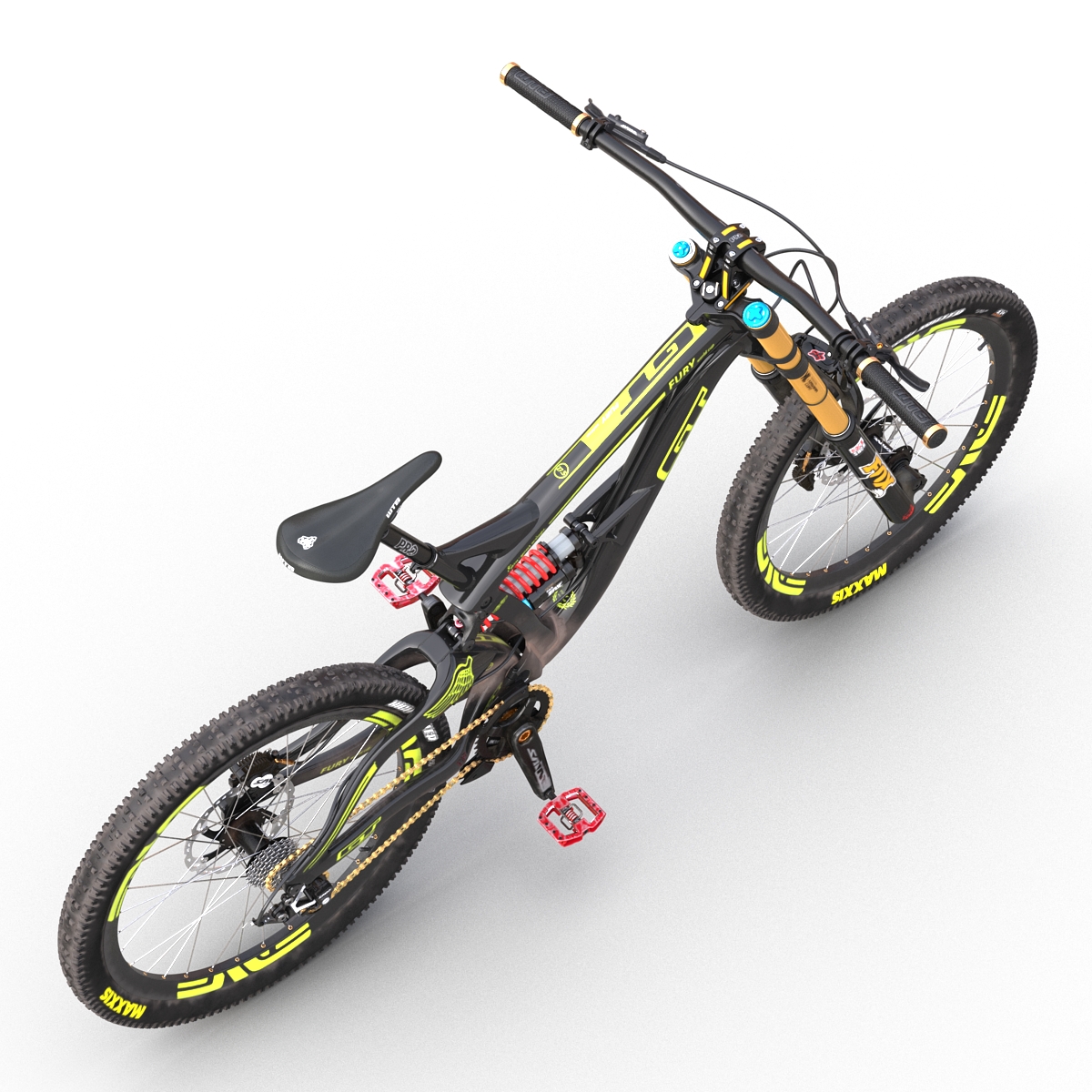 3D Mountain Bike GT Fury