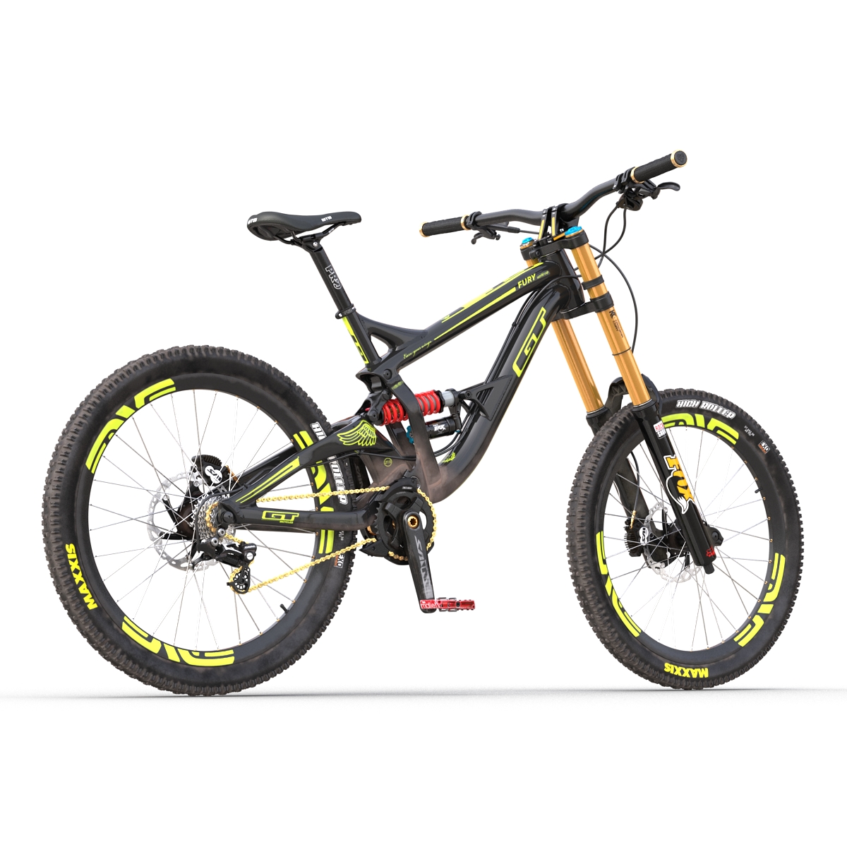 3D Mountain Bike GT Fury