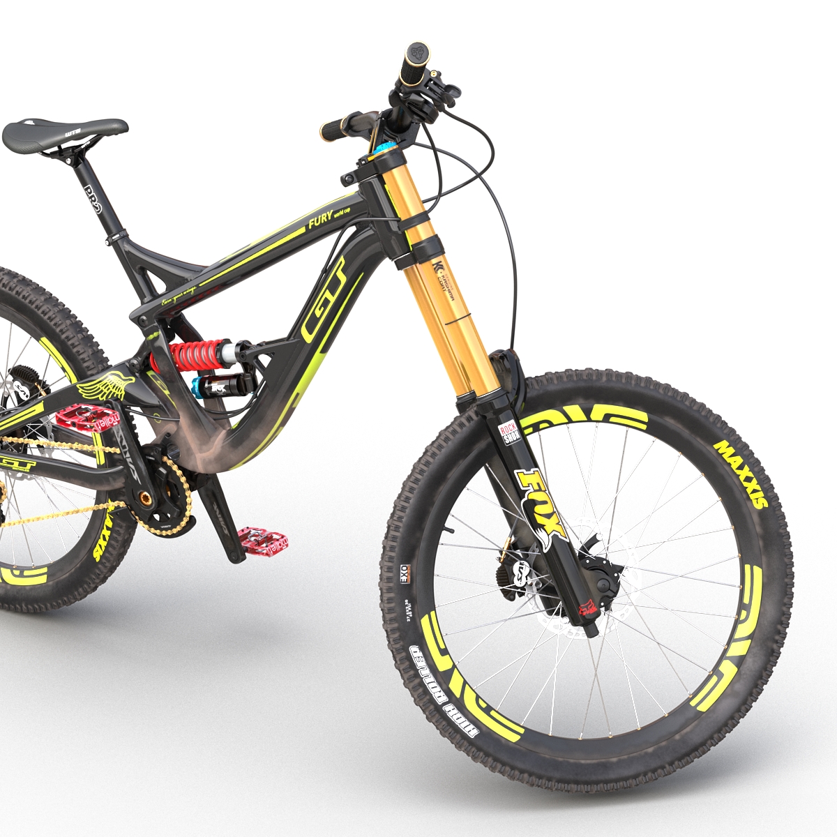 3D Mountain Bike GT Fury