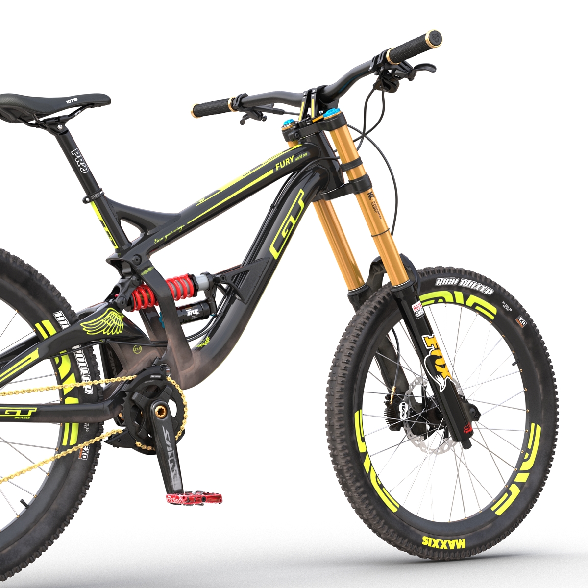 3D Mountain Bike GT Fury