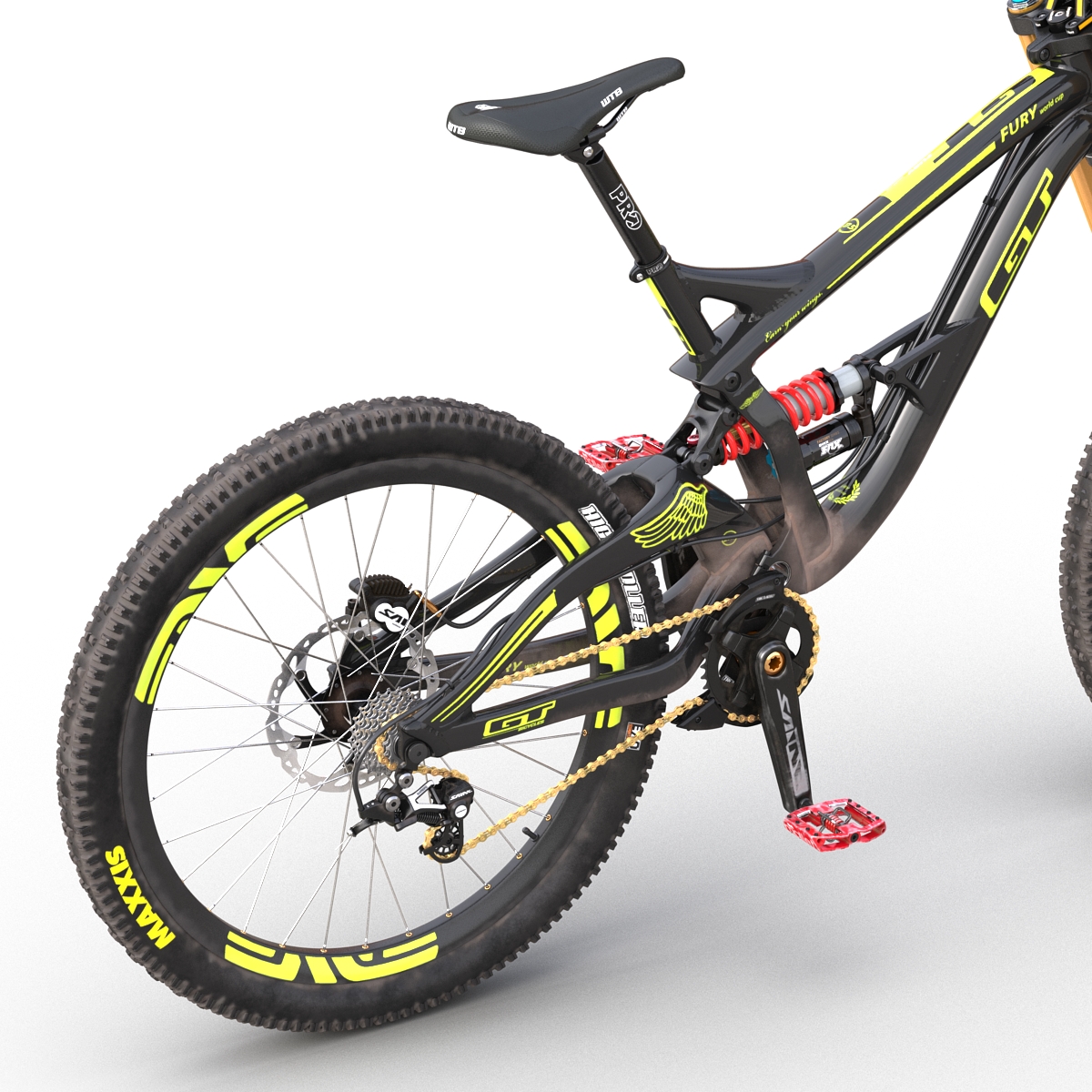 3D Mountain Bike GT Fury