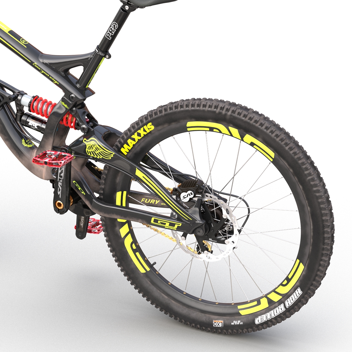 3D Mountain Bike GT Fury