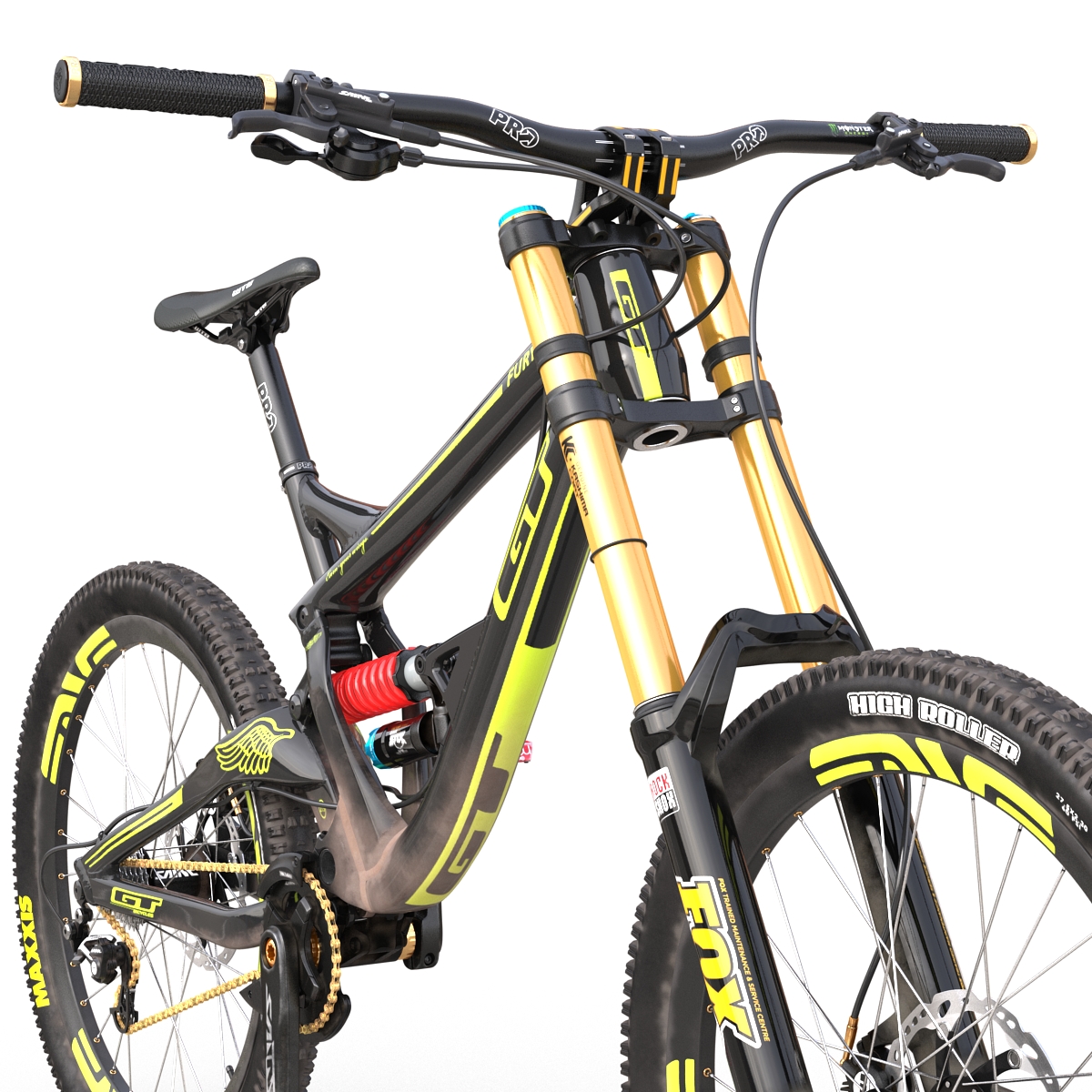 3D Mountain Bike GT Fury