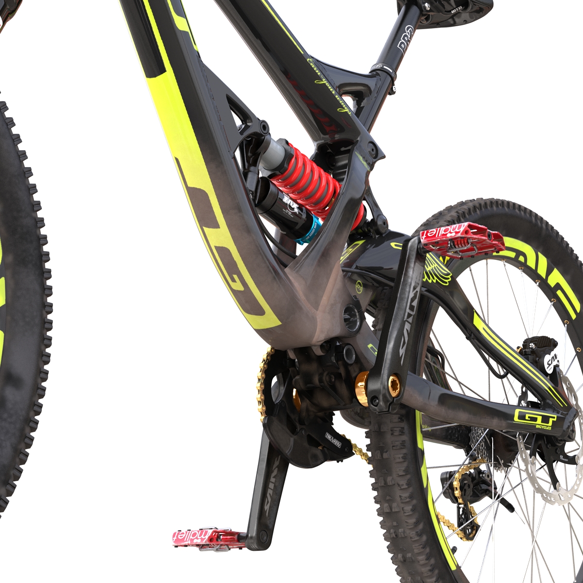 3D Mountain Bike GT Fury