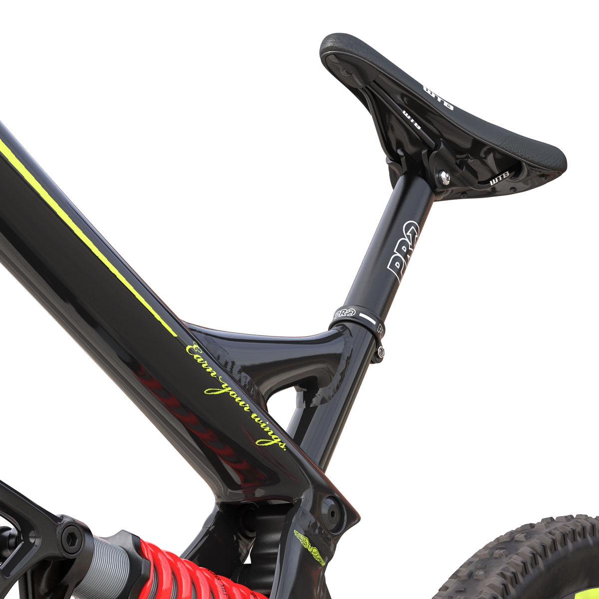 3D Mountain Bike GT Fury