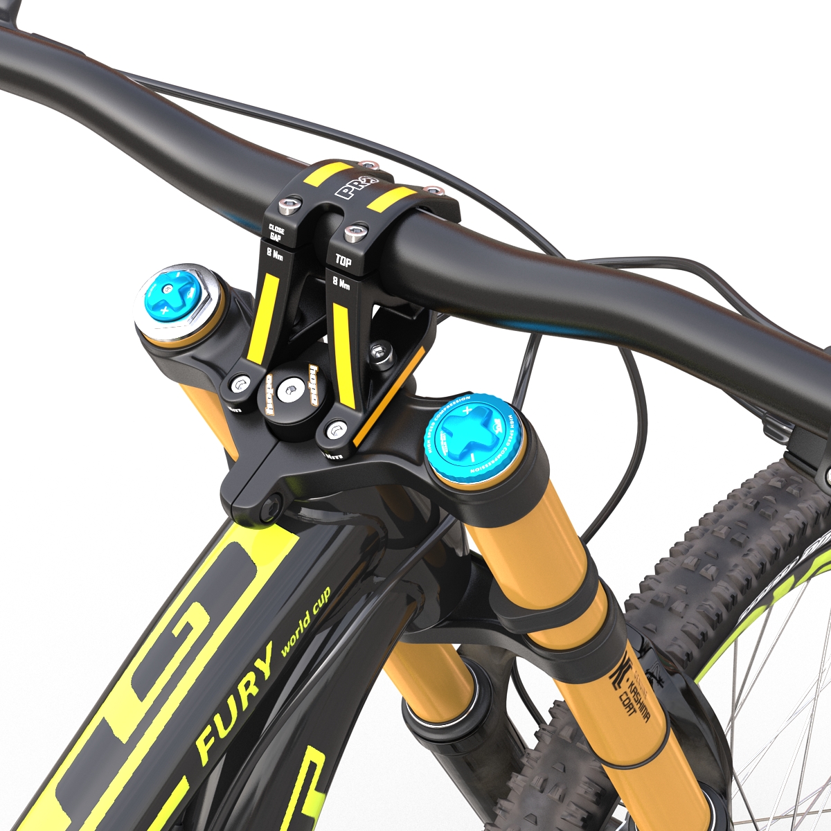 3D Mountain Bike GT Fury