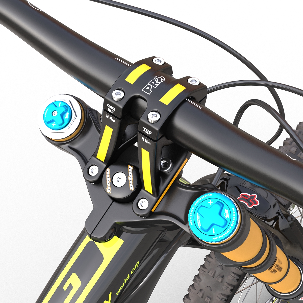 3D Mountain Bike GT Fury