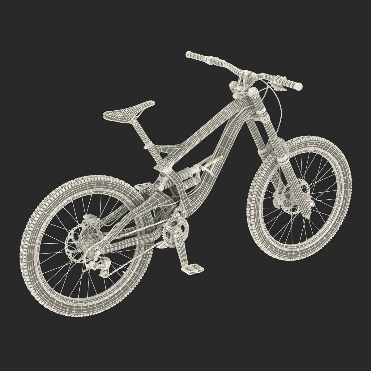 3D Mountain Bike GT Fury