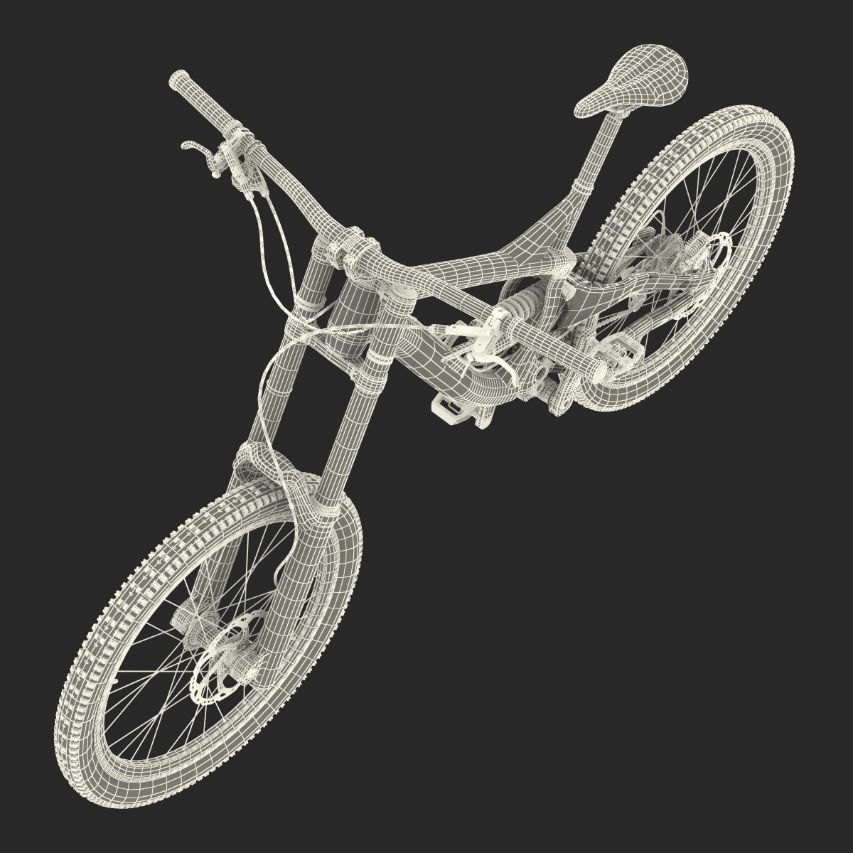 3D Mountain Bike GT Fury