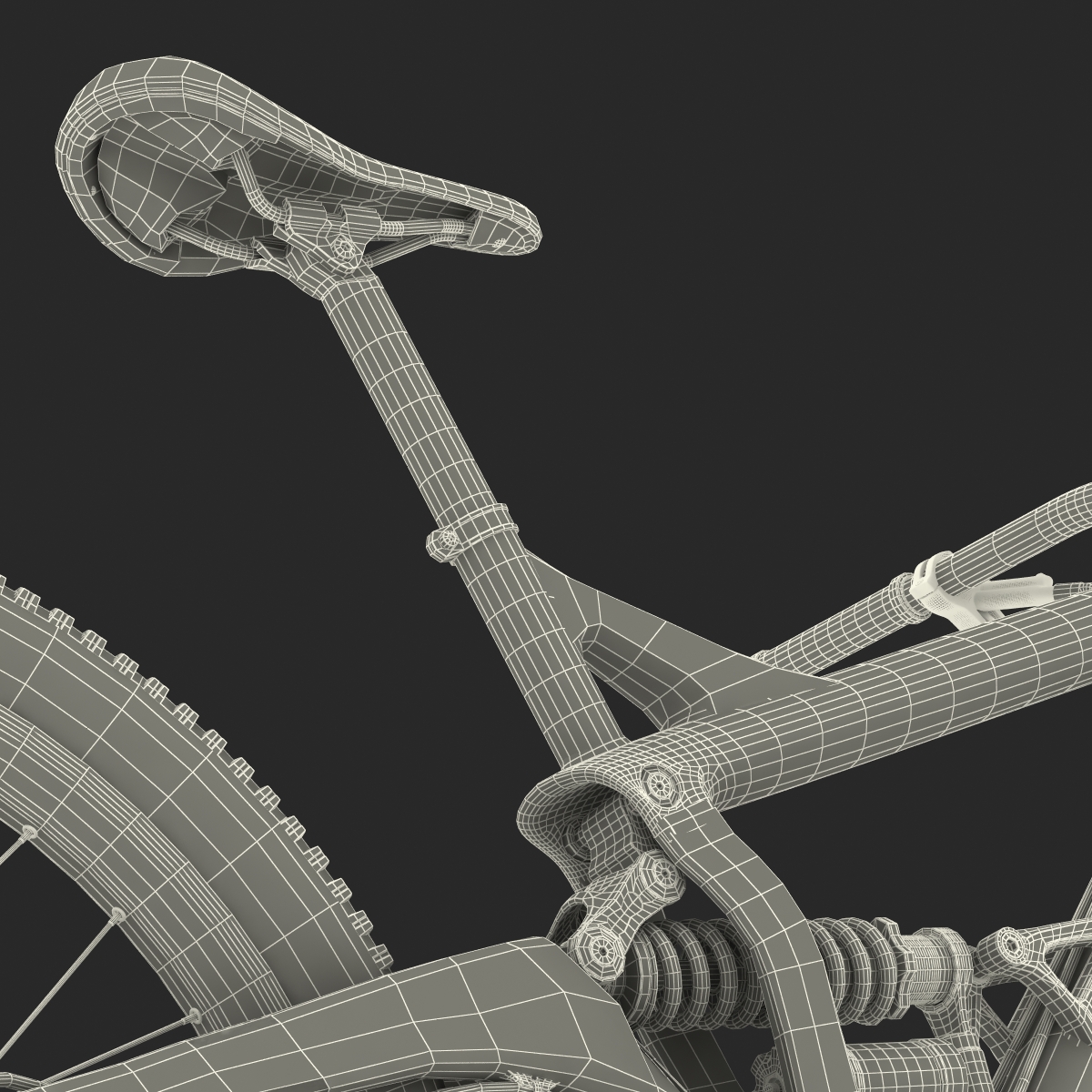 3D Mountain Bike GT Fury