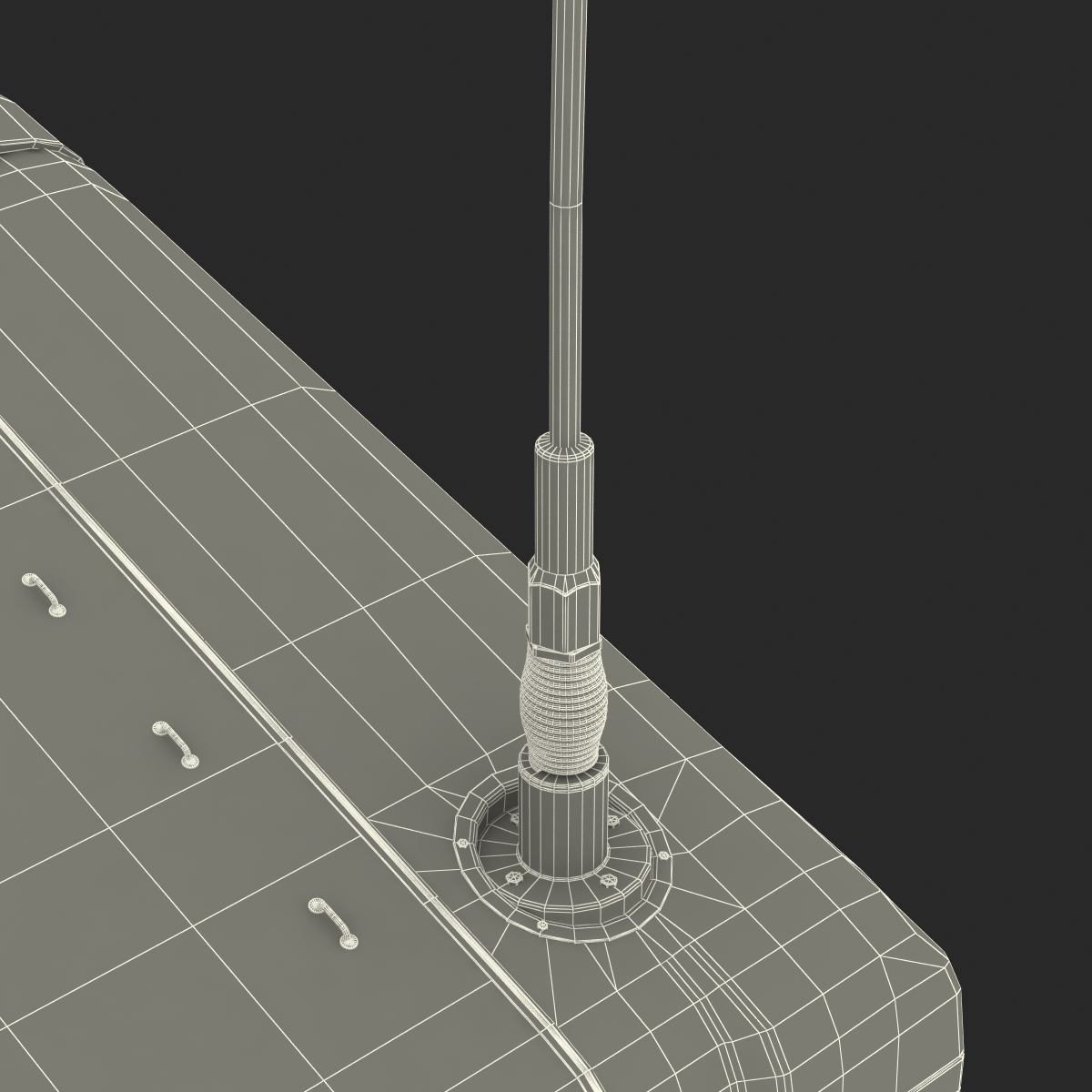 3D Humvee Camo Rigged model