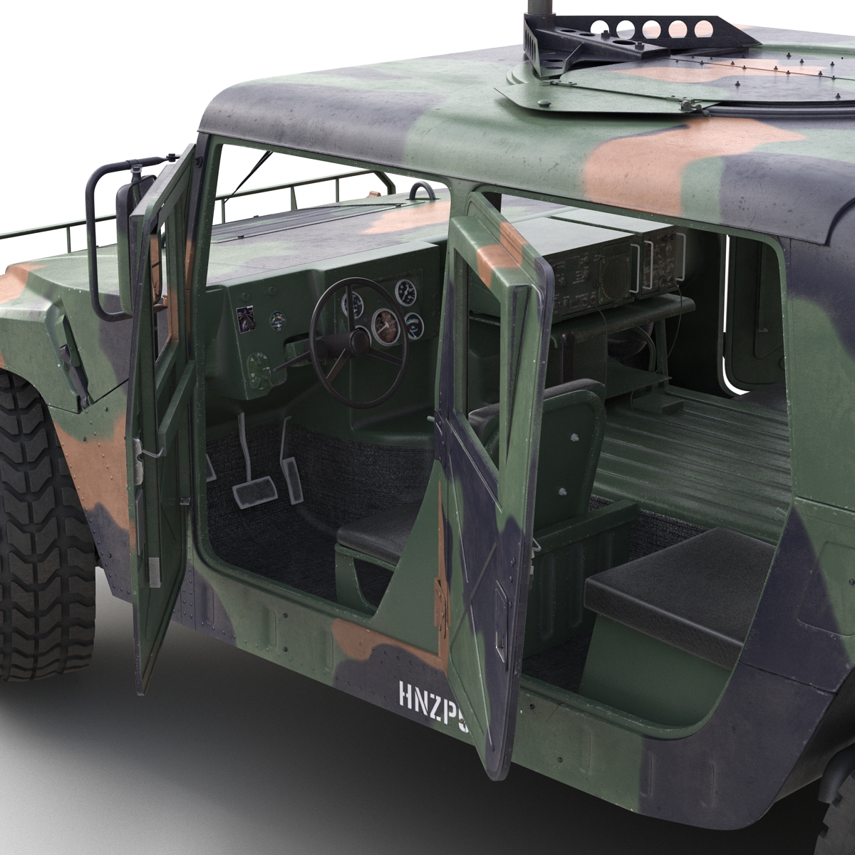 3D Humvee Camo