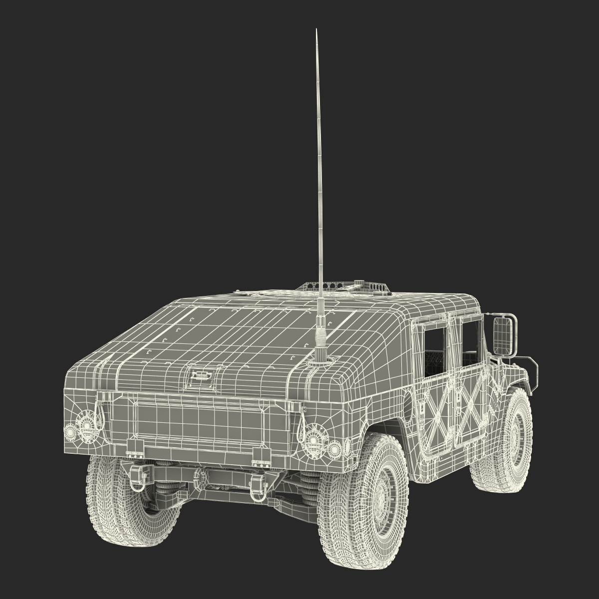 3D Humvee Camo