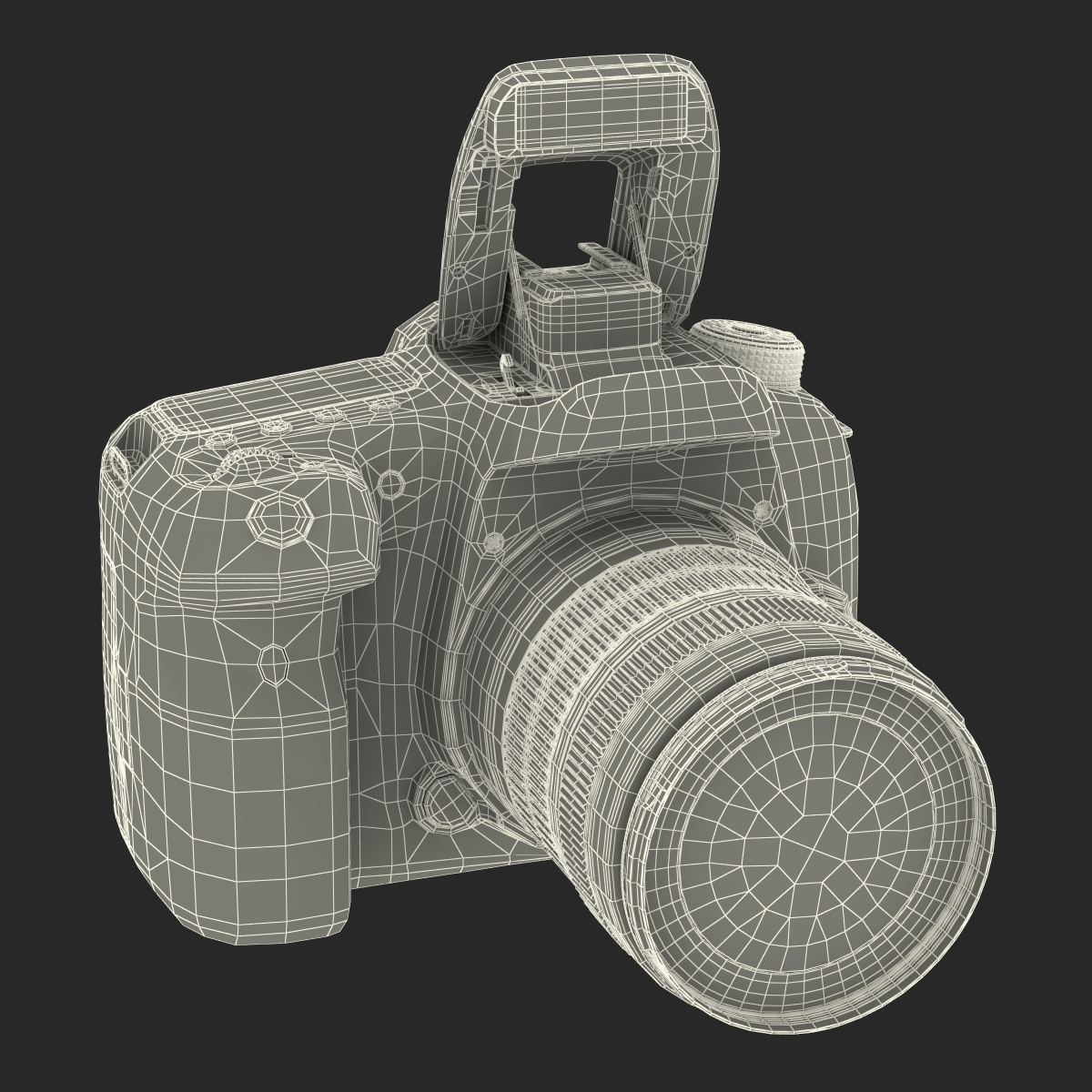 3D model Canon EOS 7D Mark II