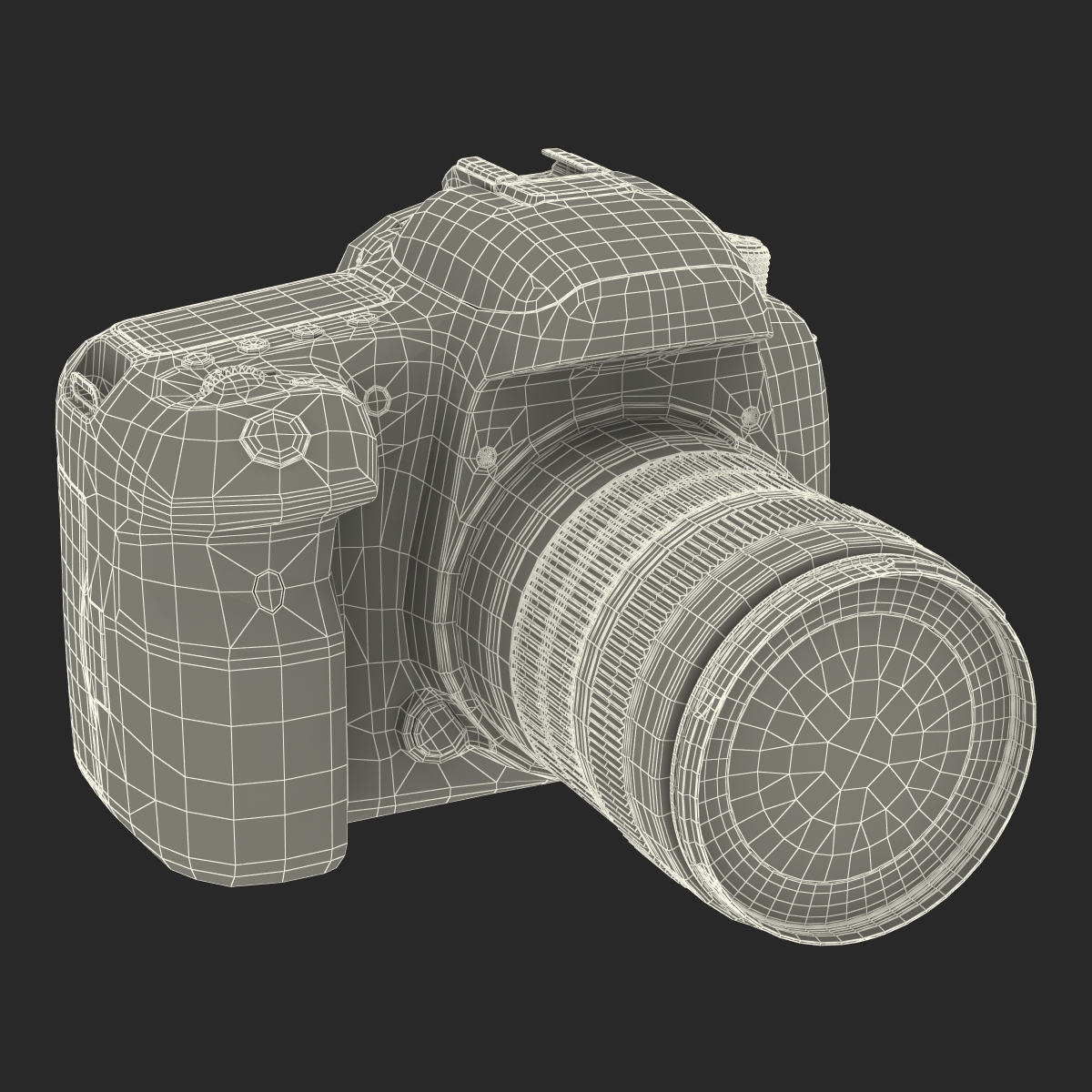 3D model Canon EOS 7D Mark II