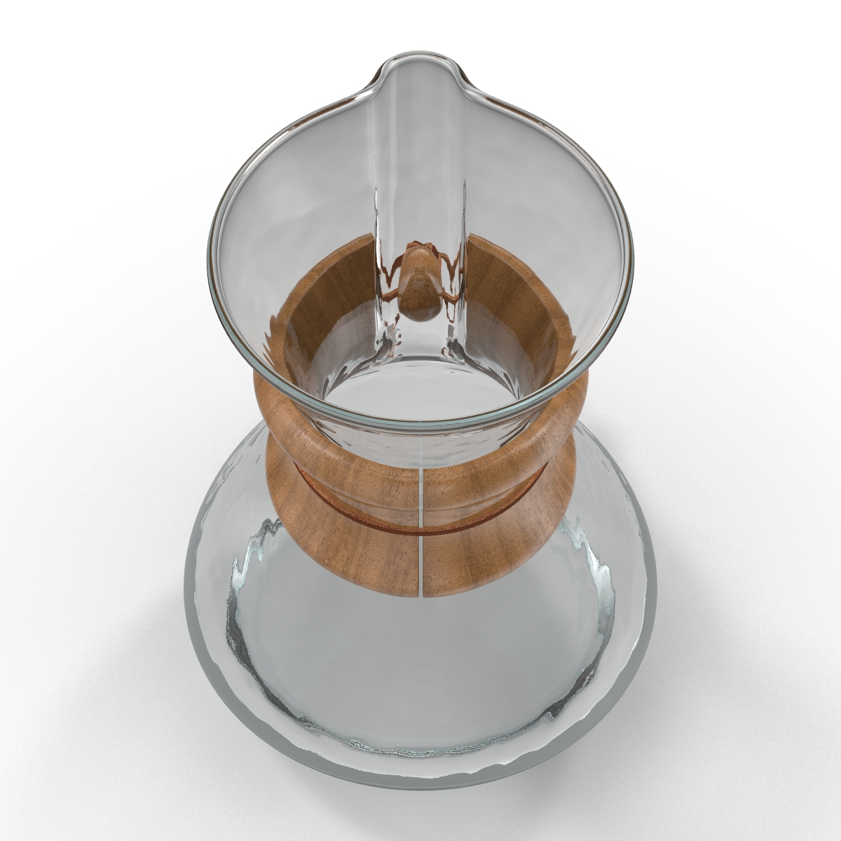 Glass Coffee Carafe 3D model