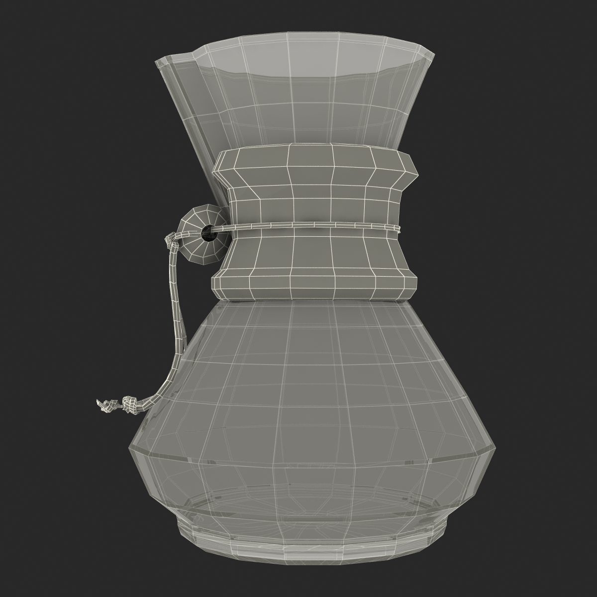 Glass Coffee Carafe 3D model