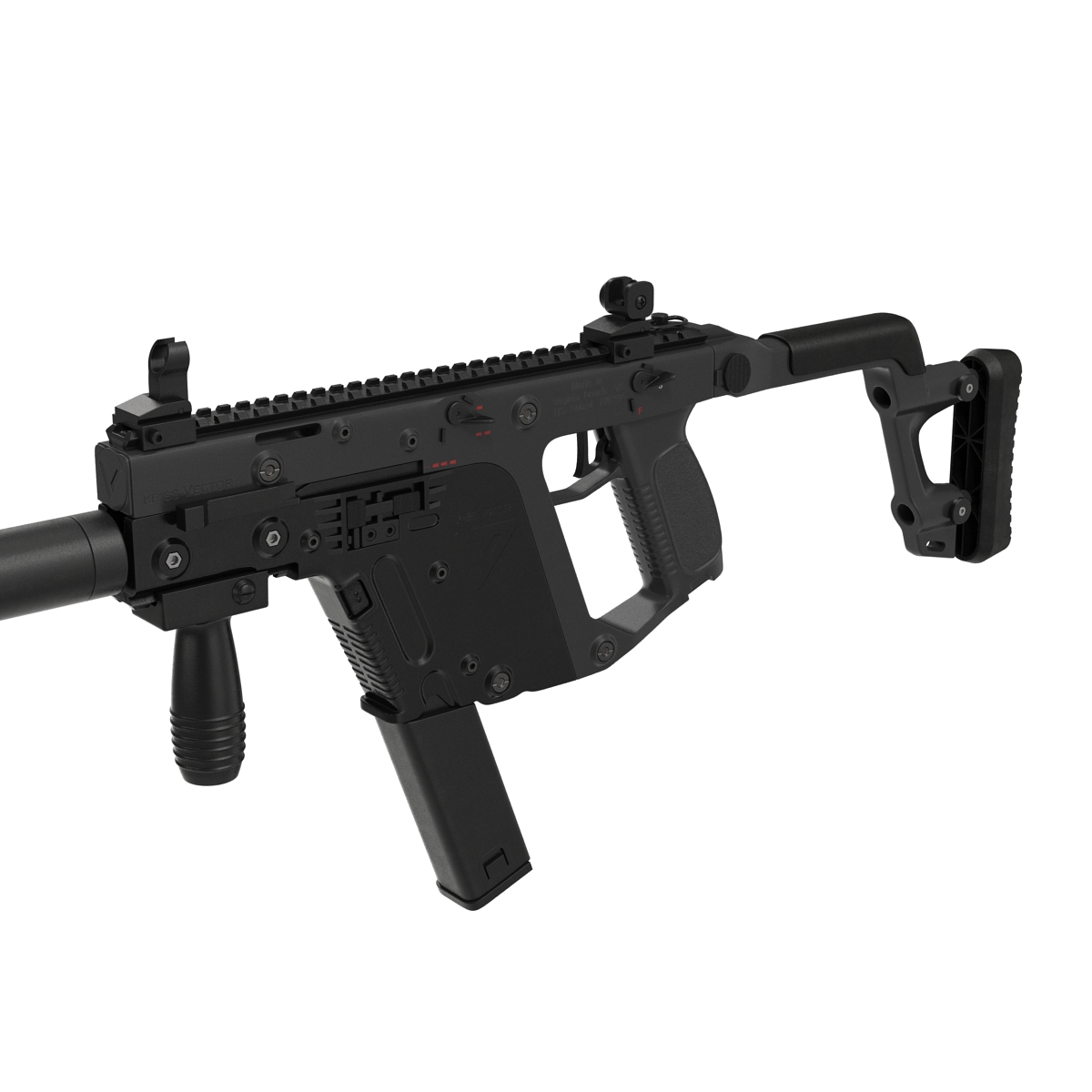 Submachine Gun KRISS Vector 3D