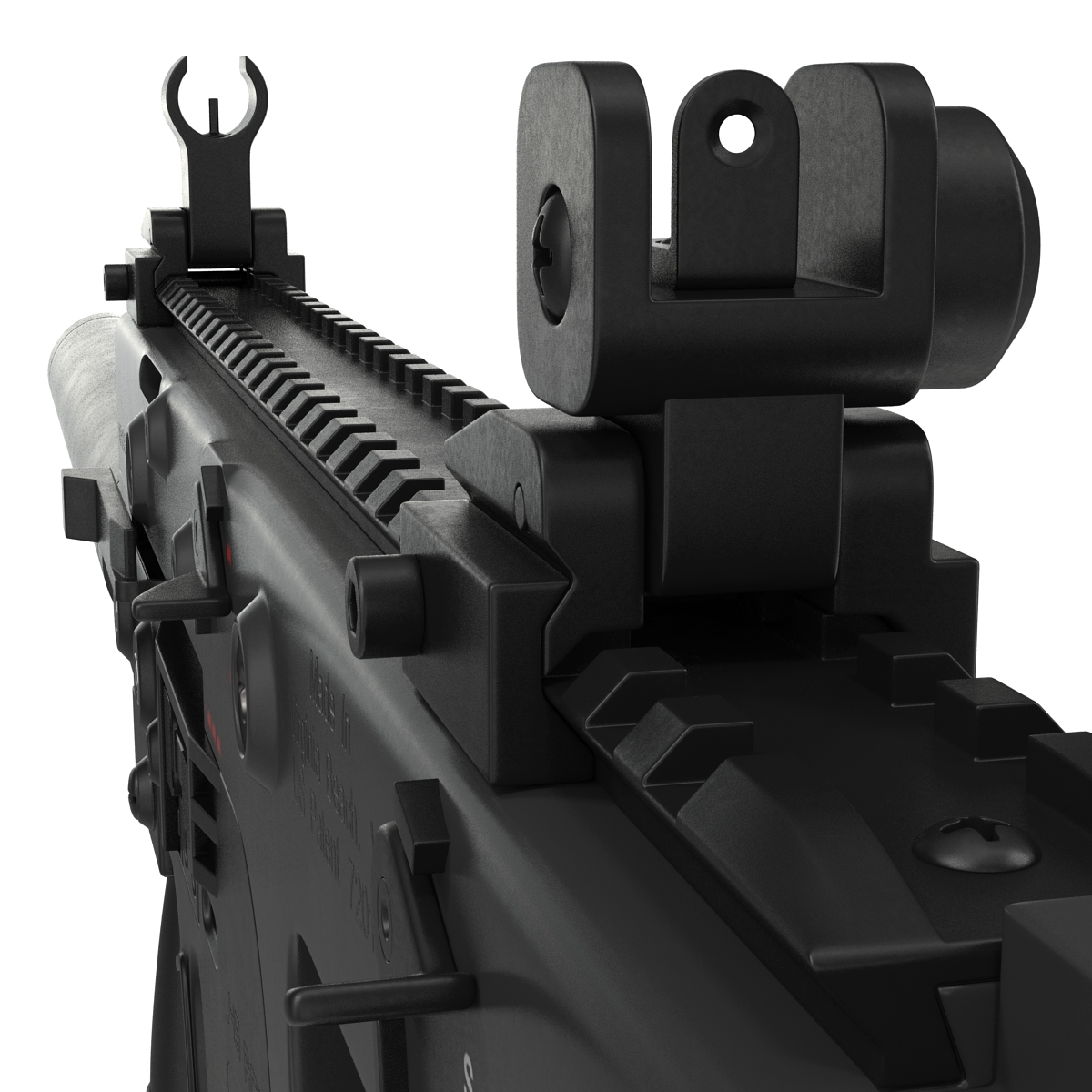 Submachine Gun KRISS Vector 3D