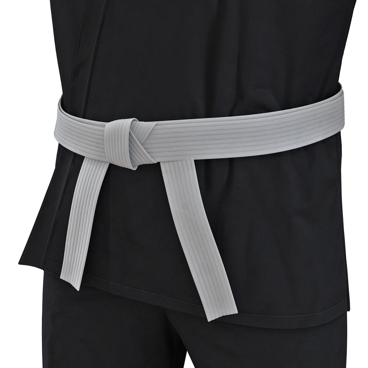 Karate Black Suit 3D