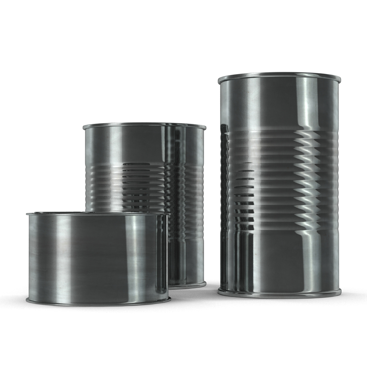 Tin Cans Set 3D