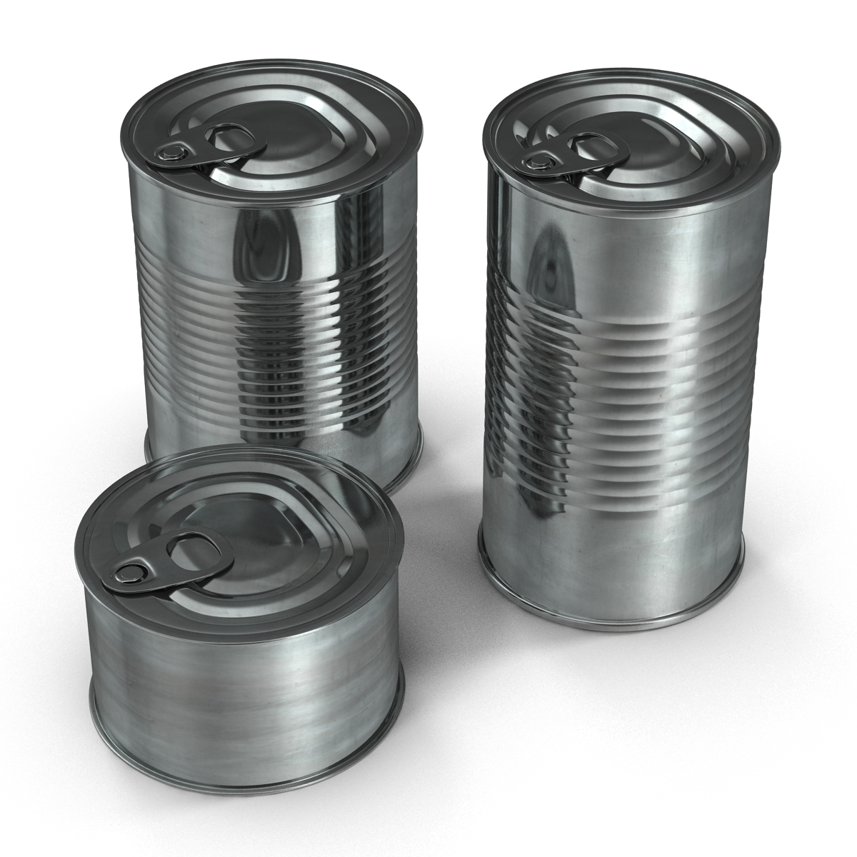 Tin Cans Set 3D