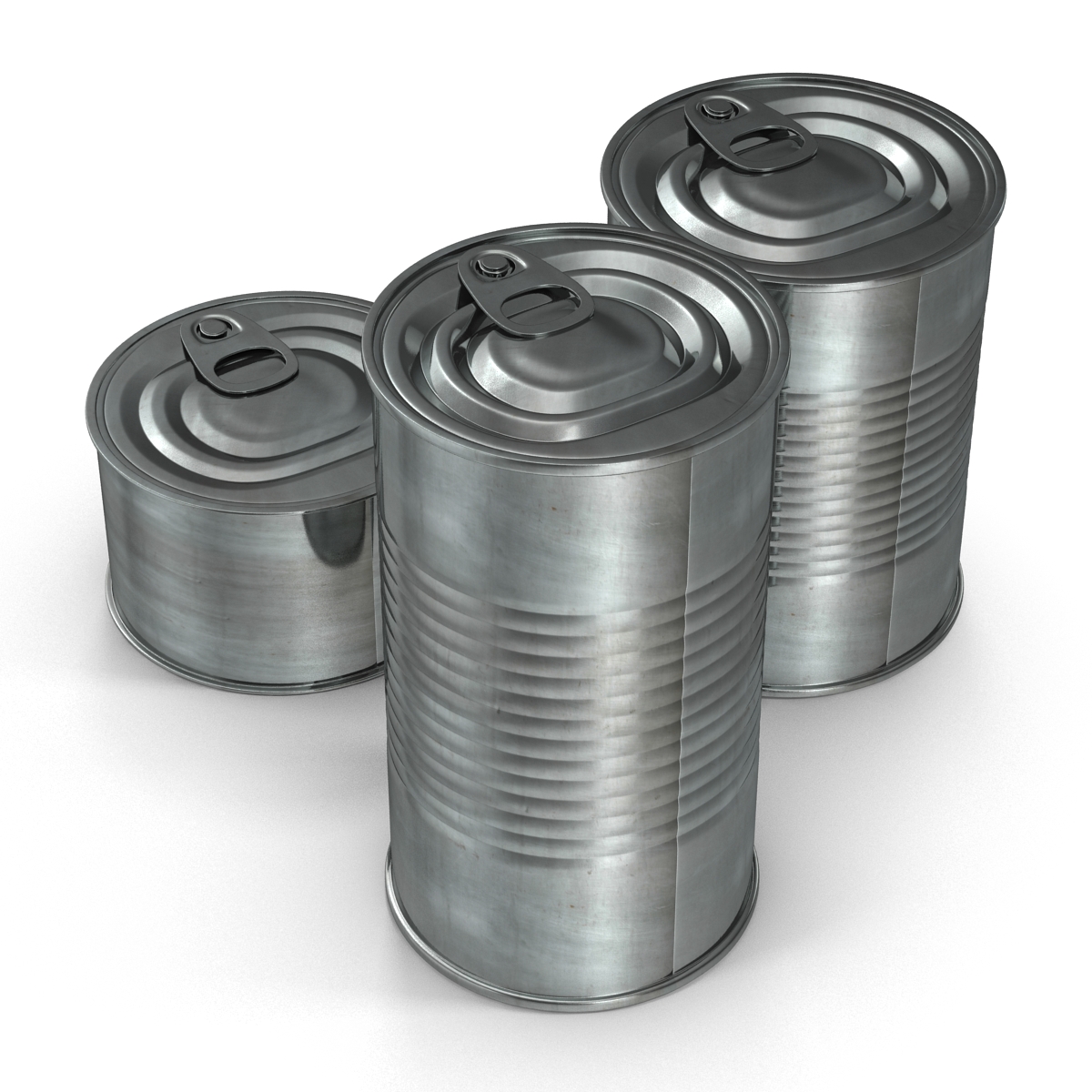 Tin Cans Set 3D