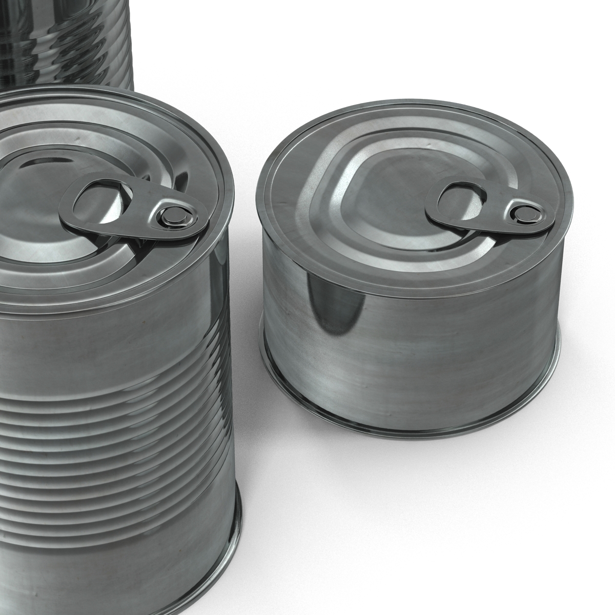 Tin Cans Set 3D