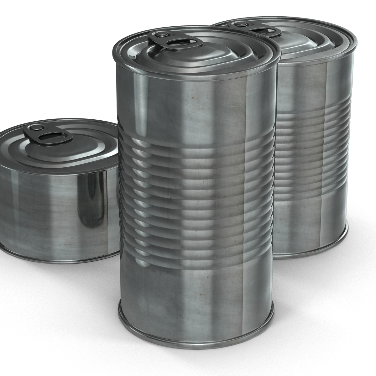 Tin Cans Set 3D