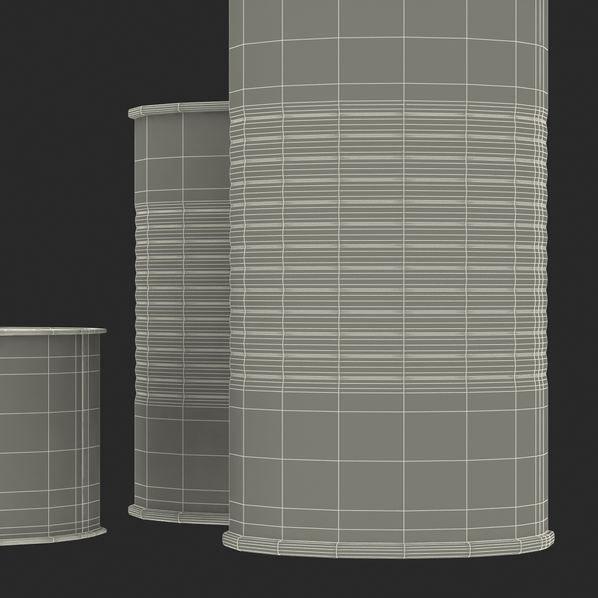 Tin Cans Set 3D