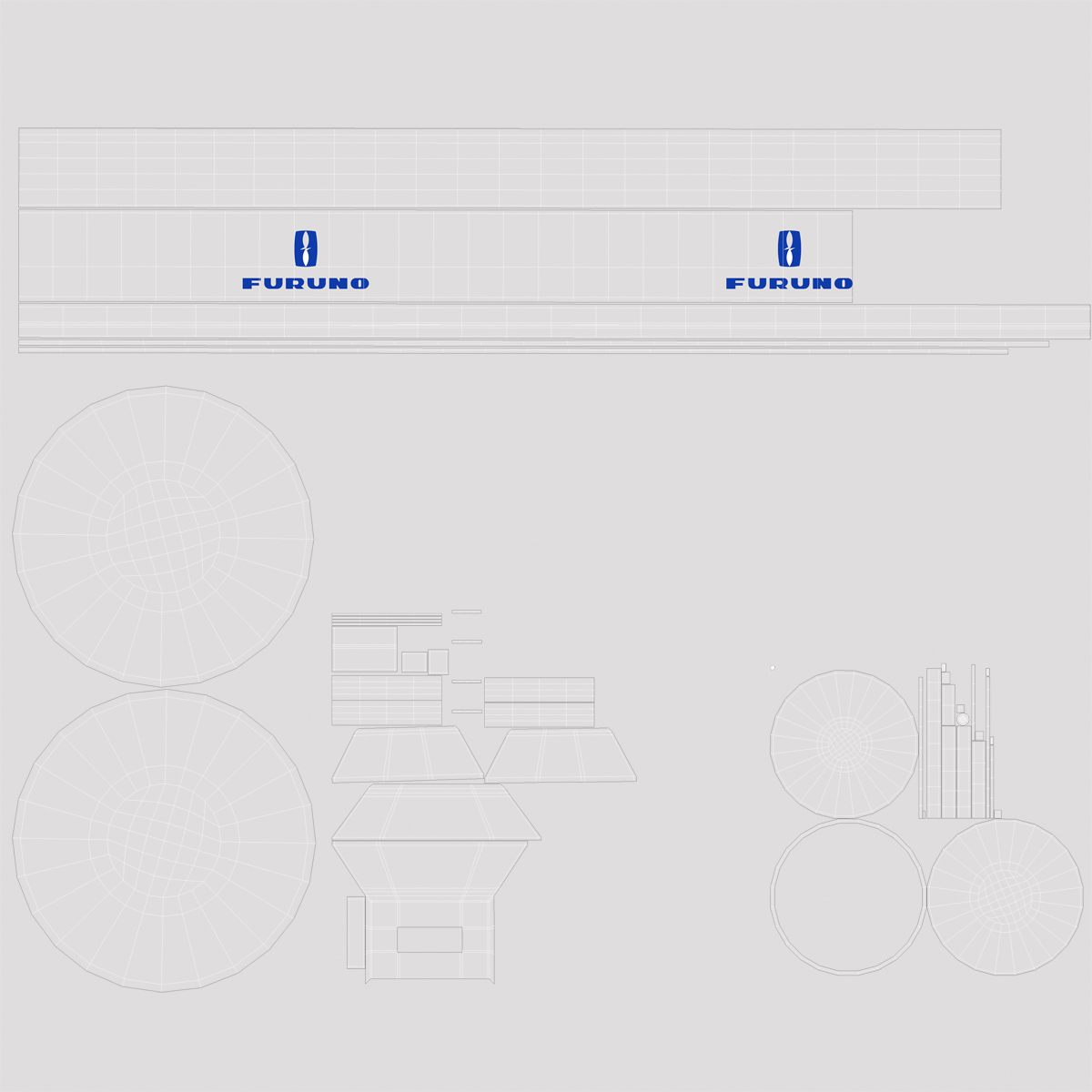 3D Sailing Yacht model