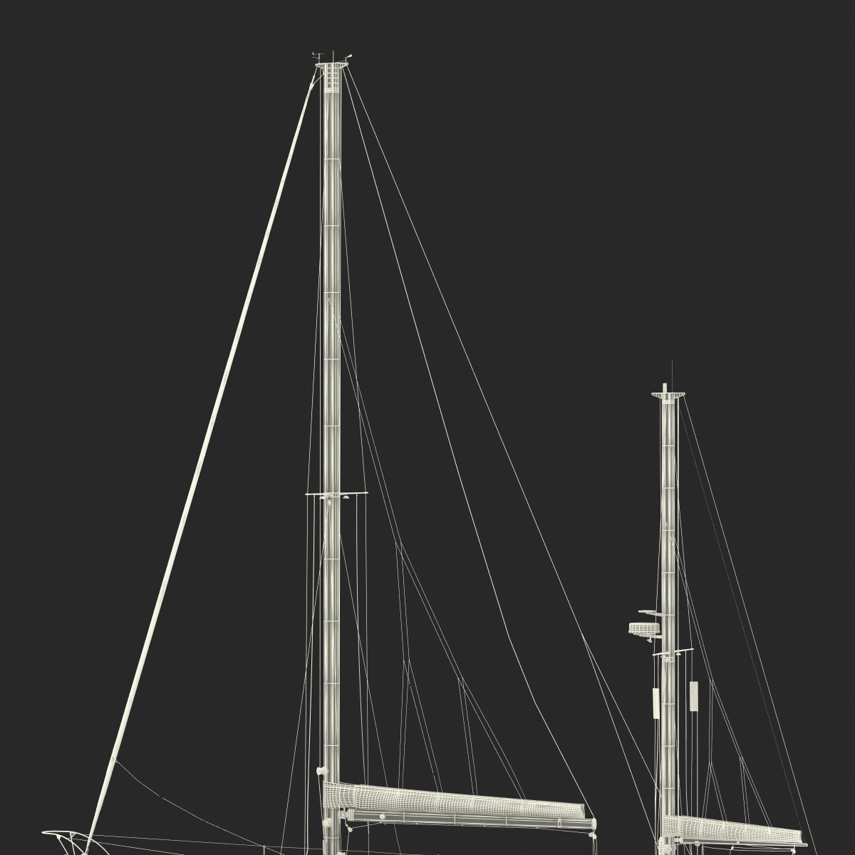 3D model Sailing Yacht 2