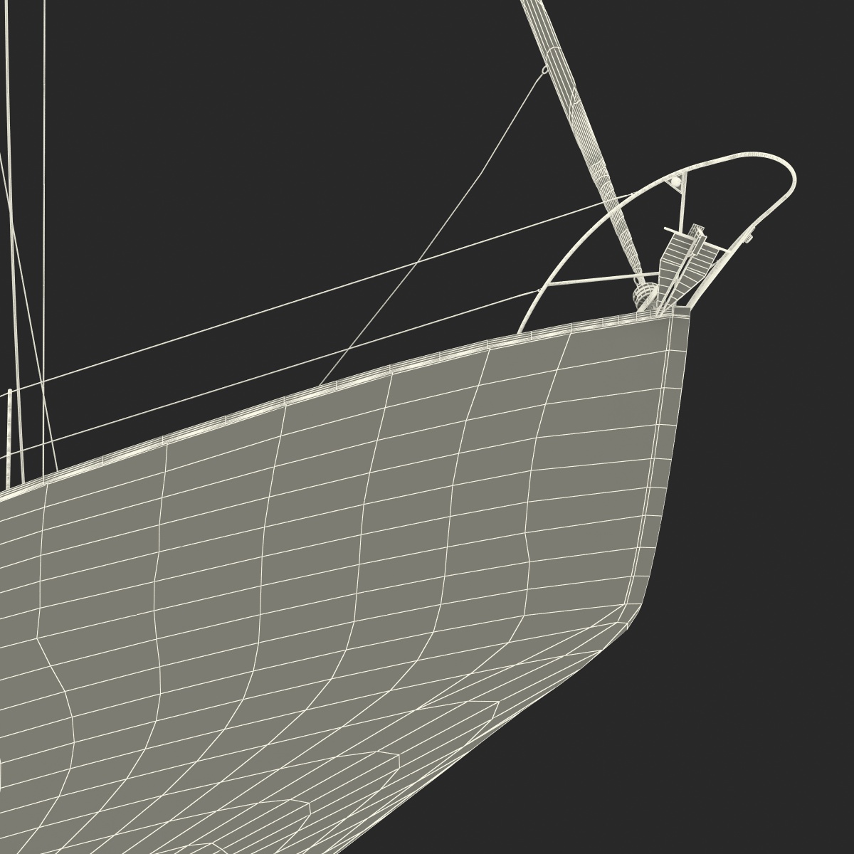 3D model Sailing Yacht 2