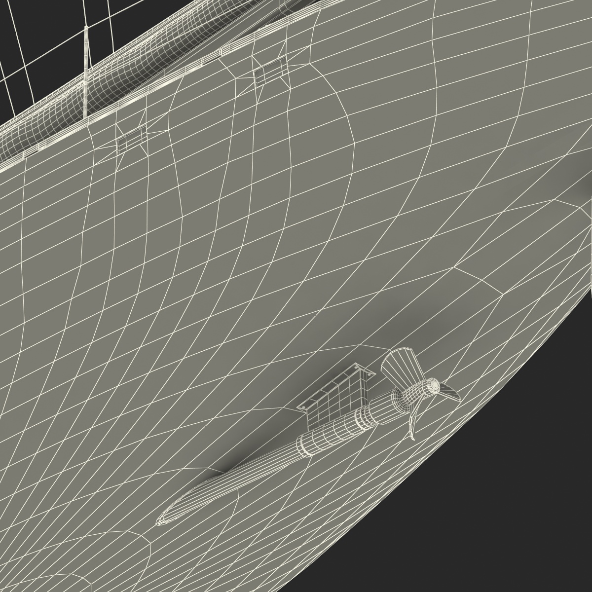 3D model Sailing Yacht 2