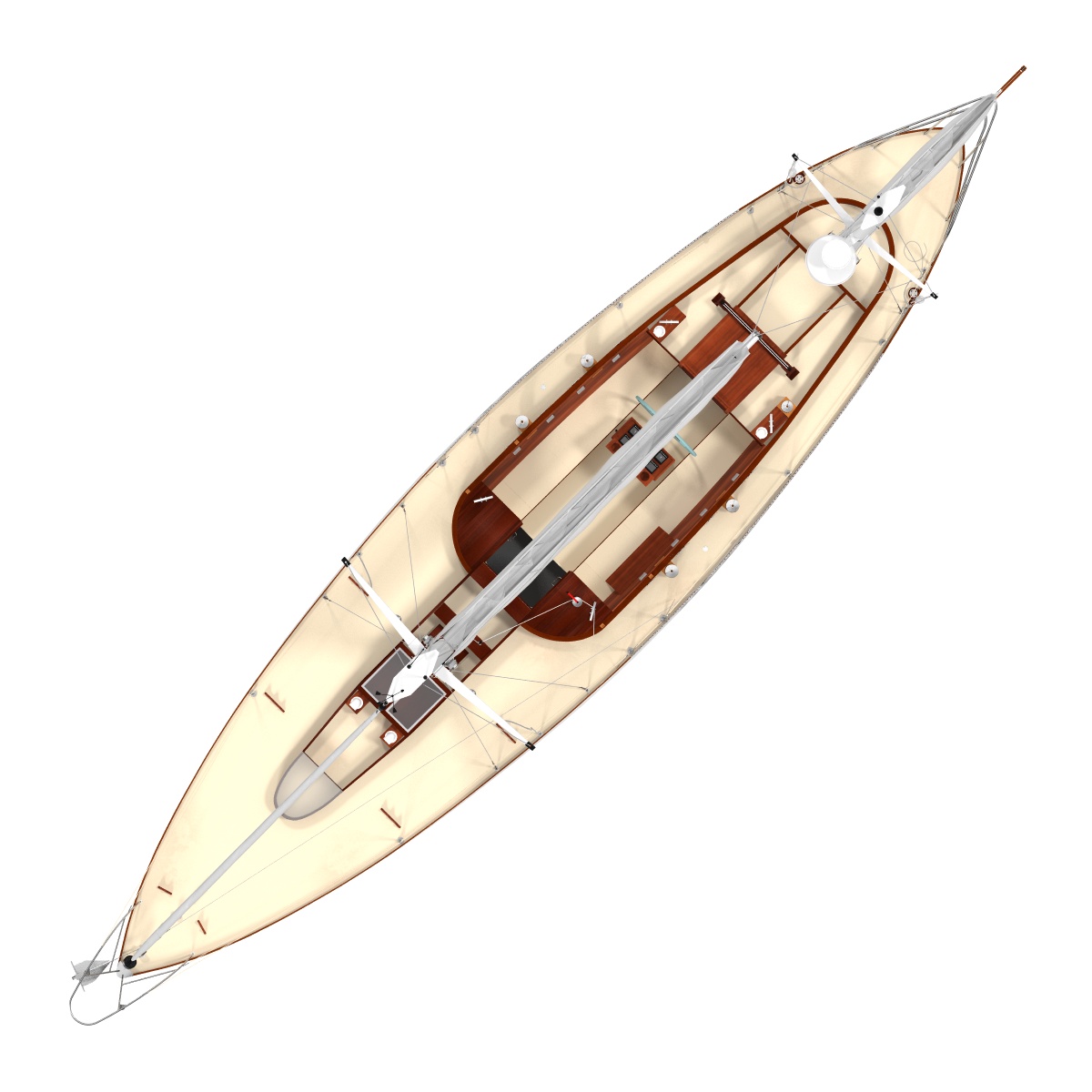 3D model Sailing Yacht 2