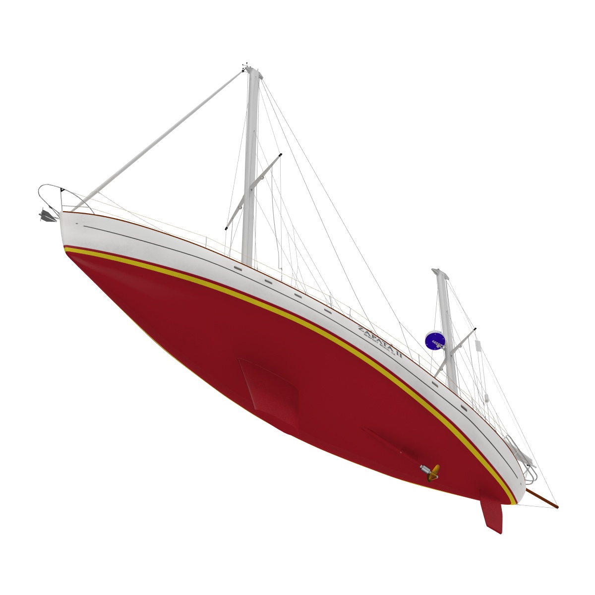 3D model Sailing Yacht 2