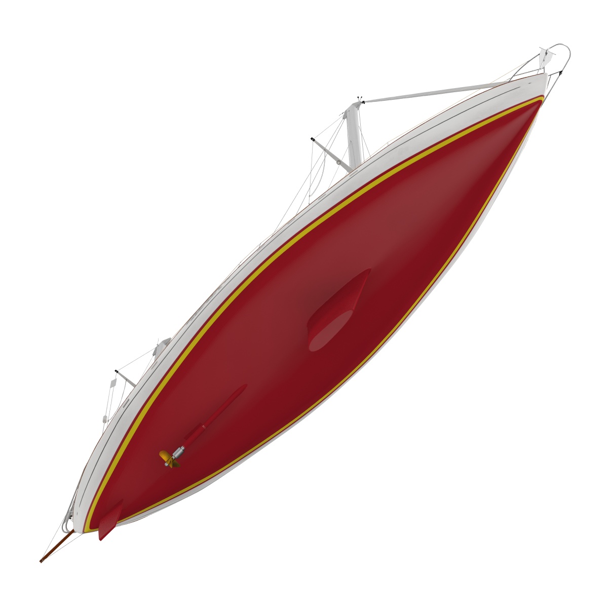 3D model Sailing Yacht 2