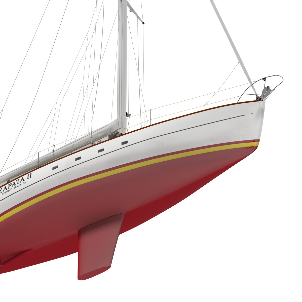 3D model Sailing Yacht 2