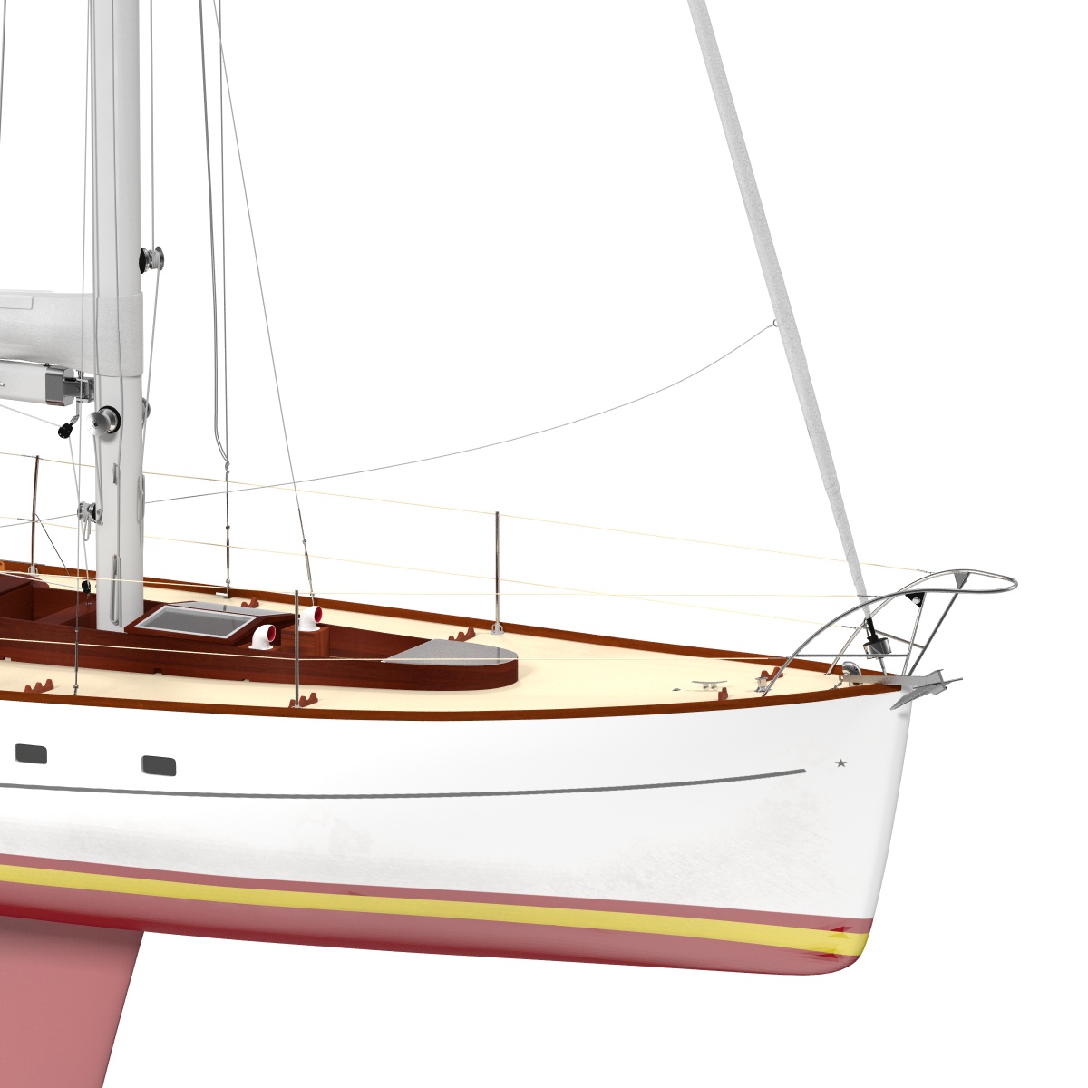 3D model Sailing Yacht 2