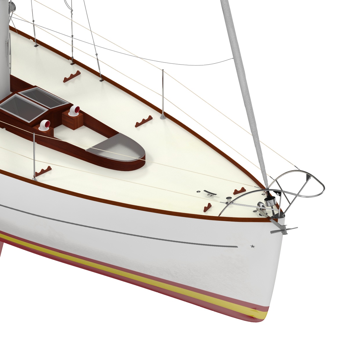 3D model Sailing Yacht 2