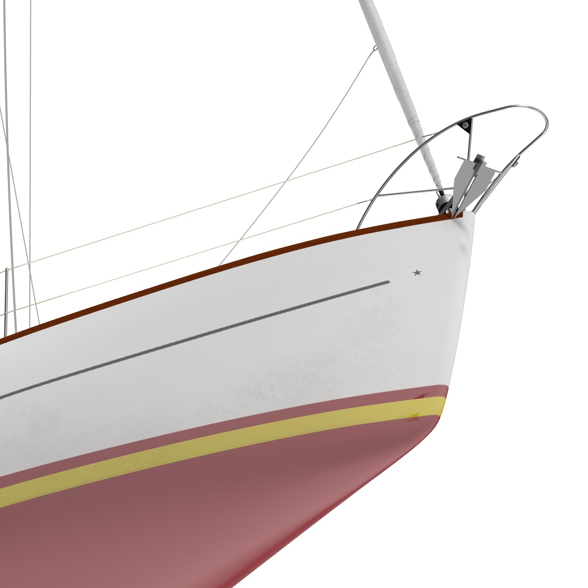 3D model Sailing Yacht 2